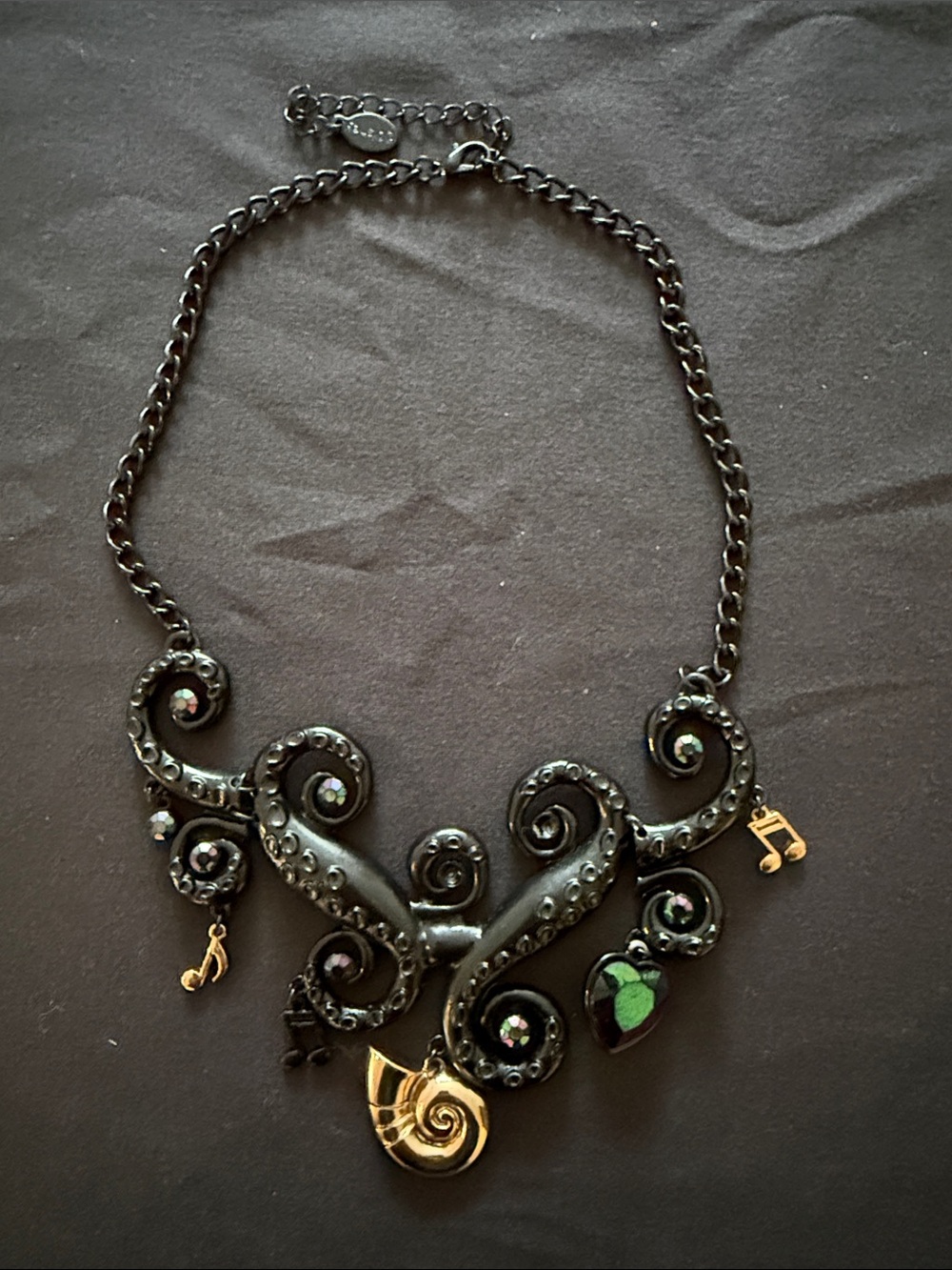 Disney Parks Magic + Mischief Ursula Tentacles Necklace The Little Mermaid